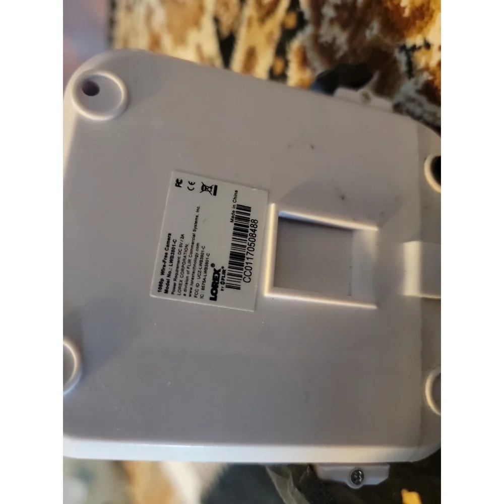 Lorex Wireless Security Camera  As-Is Parts Repair No Cords